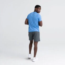 SAXX UNDERWEAR Heren Kinetic 2n1 Train Shorts -VAUDE Winkel iview 1083002 001 pic4