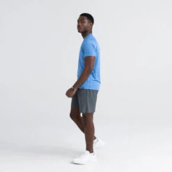 SAXX UNDERWEAR Heren Kinetic 2n1 Train Shorts -VAUDE Winkel iview 1083002 001 pic5