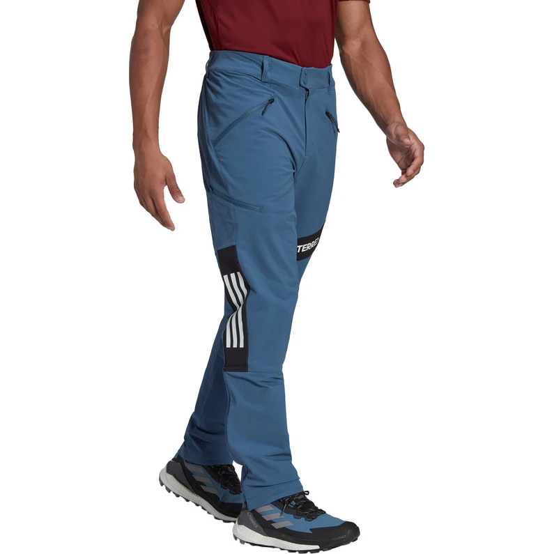 Adidas TERREX Heren TechRock Mountaineering Softshell Broek 4 Adidas TERREX Heren TechRock Mountaineering Softshell Broek - Afbeelding 4