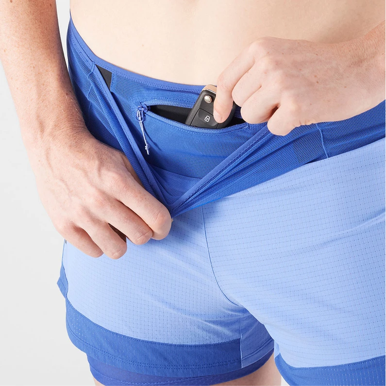 Salomon Dames Sense Aero 2in1 Shorts 5 Salomon Dames Sense Aero 2in1 Shorts - Afbeelding 5